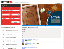 Tablet Screenshot of bruksela.hotele.pl