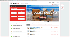 Desktop Screenshot of hotele.pl
