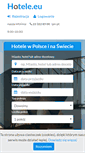 Mobile Screenshot of hotele.eu